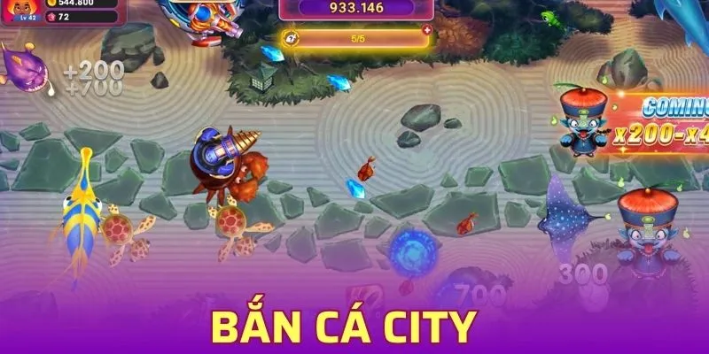 Bắn Cá City - Top 1 Game Giải Trí Đổi Thưởng Hấp Dẫn