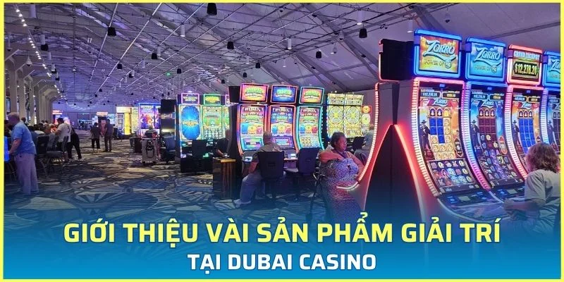Giới thiệu vài sản phẩm giải trí tại Dubai casino