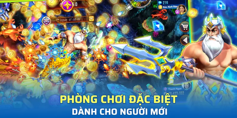 Phòng chơi đặc biệt dành cho người mới