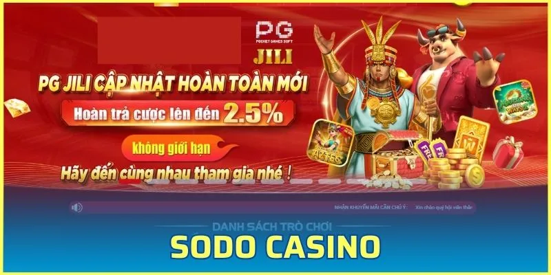 Sodo Casino - Trang Chủ Sân Chơi Cá Cược Được Yêu Thích