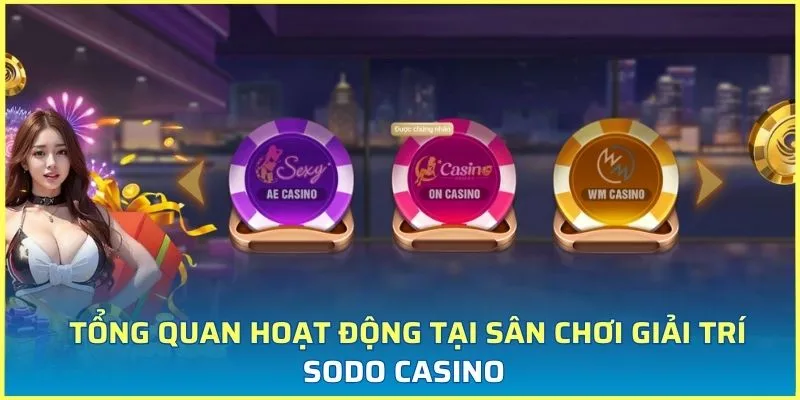 Tổng quan hoạt động tại sân chơi giải trí Sodo Casino